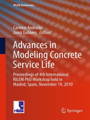 cover image of Advances in Modeling Concrete Service Life